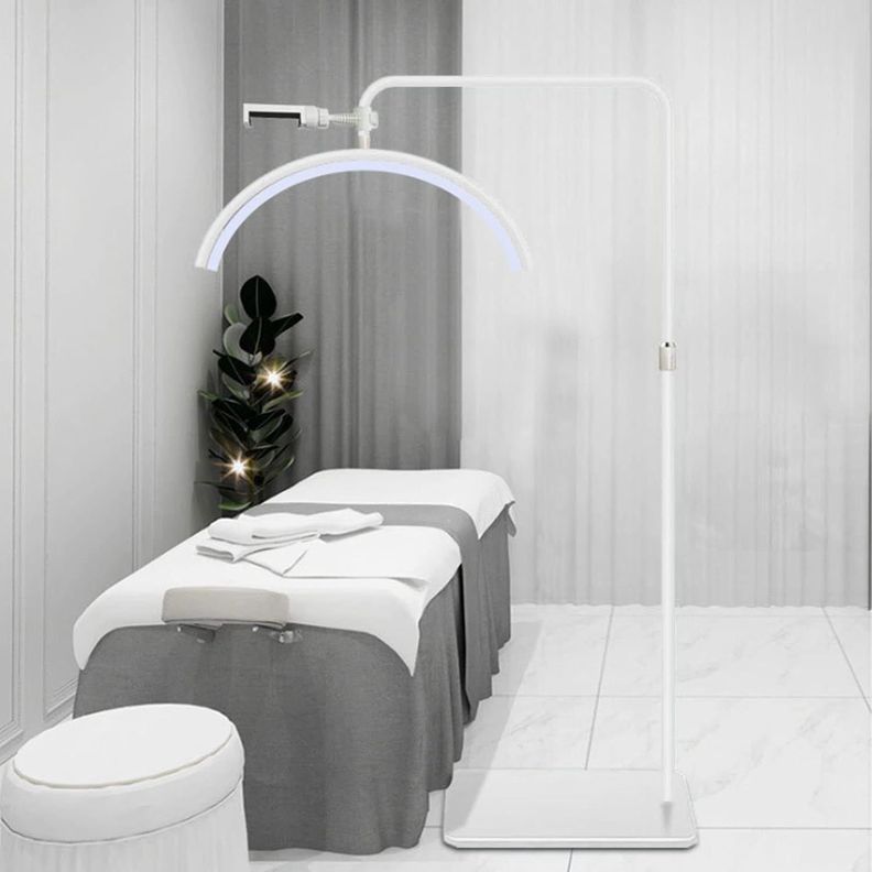 Lampara Media Luna Led Para Pestañas y Cejas Color Blanco-1