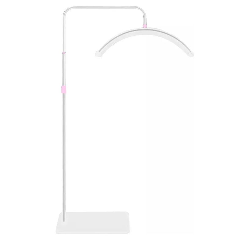 Lampara Media Luna Led Para Pestañas y Cejas Color Blanco-0