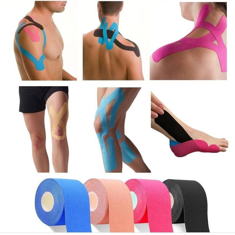 Tape Cinta Kinesiologica De Recuperación 5mx5cm Envío Gratis-3