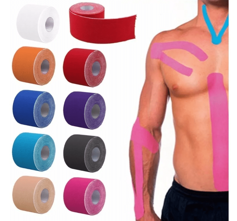Tape Cinta Kinesiologica De Recuperación 5mx5cm Envío Gratis-4