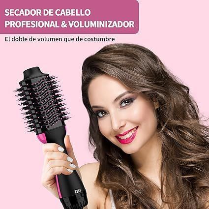 Cepillo Alisador Electrico Para Cabello Voluminizador-2