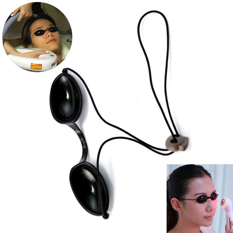 Gafas De Protección Uv Para Depiladora Laser Ipl Fototerapia Negro-0