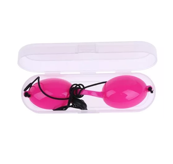 Gafas De Protección Uv Para Depiladora Laser Ipl Fototerapia Rosa-0