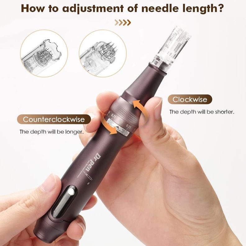 Dermapen Dr Pen Original A10 Pantalla Led Cargador Tipo C-2