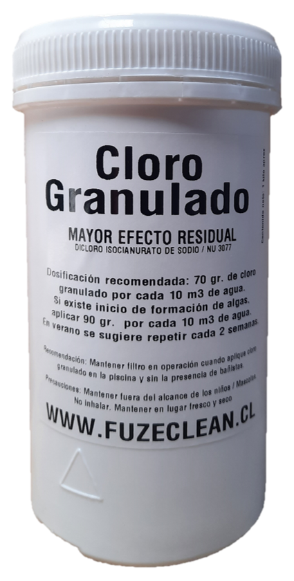Cloro granulado  pack 12 kg.-1