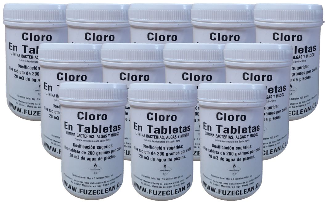 Cloro tableta pack 12kg-0