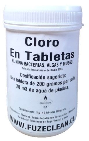 Cloro tableta pack 12kg-1