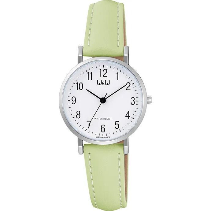 Reloj Q&Q C66A-007PY C66A007PY Mujer Análogo Cuero