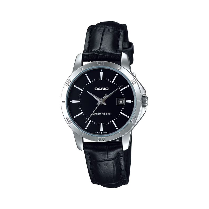 Reloj Casio LTP-V004L-1A LTPV004L1A Mujer Análogo Cuero Clásico