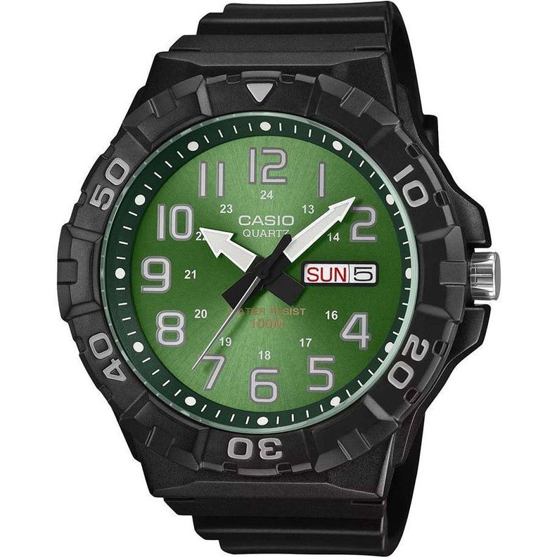 Reloj Casio MRW-210H-3B MRW210H3B Hombre Análogo Resina