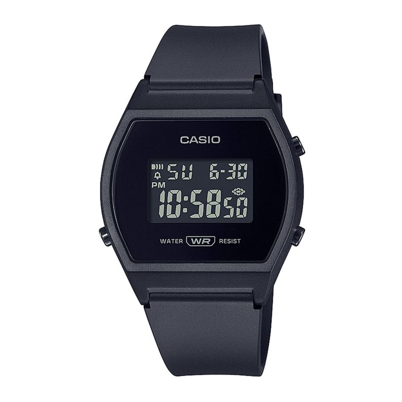 Reloj Casio LW-204-1B LW2041B Vintage Mujer Digital Resina