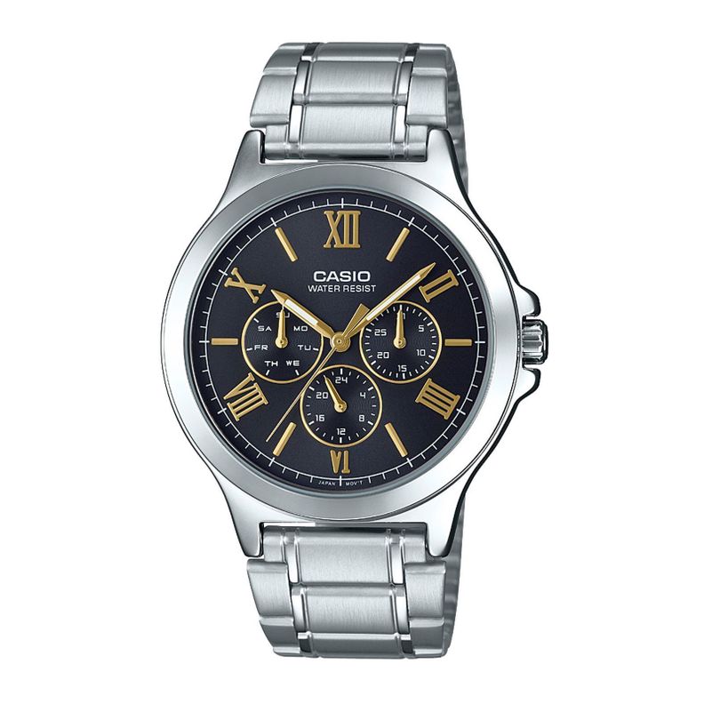 Reloj Casio MTP-V300D-1A2 MTPV300D1A2 Hombre Análogo Acero