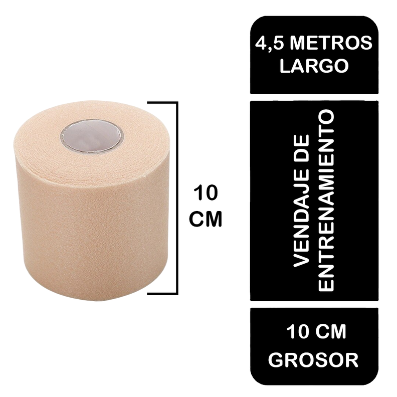 Pack 3 Vendas Autoadherente Compatible Coban 7,5 cm x 4,5 mt Diferentes Colores-1