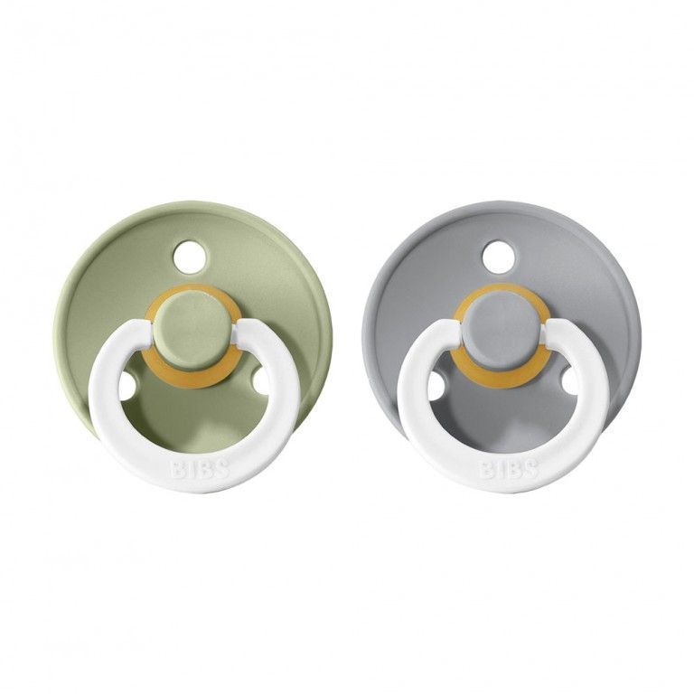 CHUPETE BIBS COLOUR X2 TALLA 1 SAGE NIGHT/CLOUD NIGHT-0