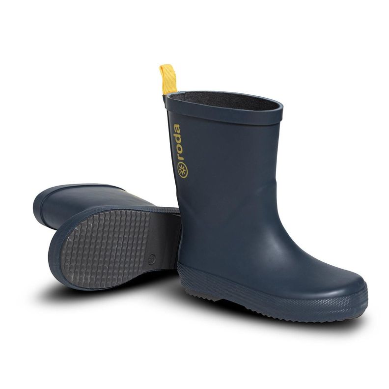 Botas de agua para niños y niñas Roda Azul-1