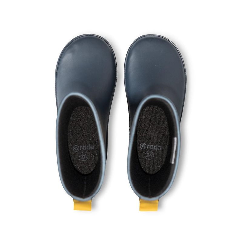 Botas de agua para niños y niñas Roda Azul-6