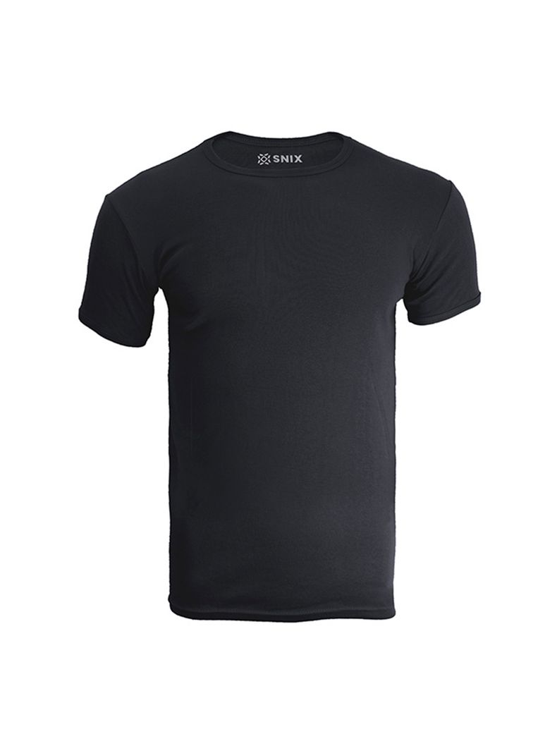 Polera Rib Cuello Polo Infantil Snix-0