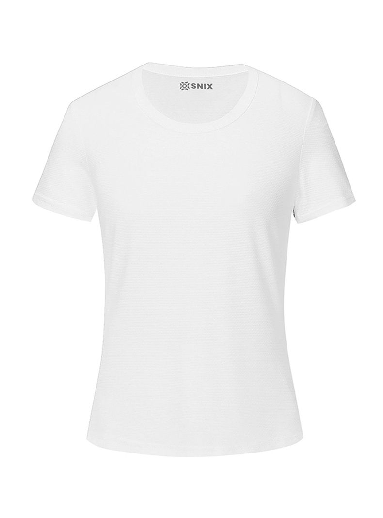 Polera Dry Fit Manga Corta Femenina Snix-0