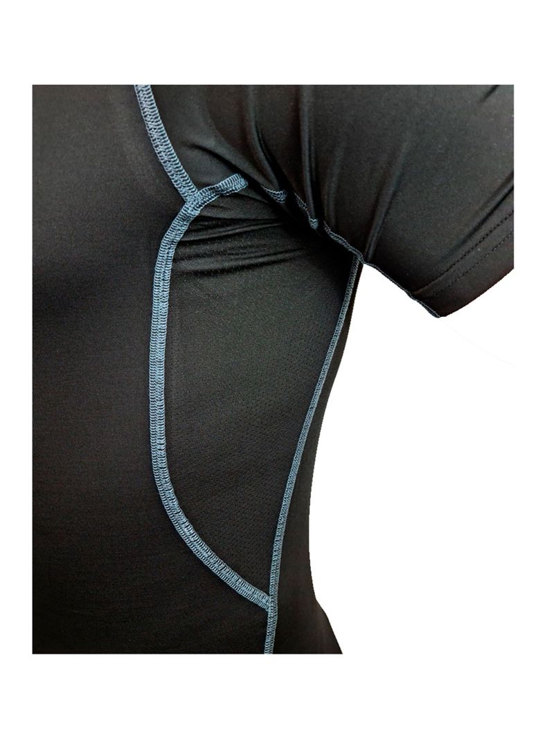 Polera Deportiva Elasticada Manga Corta Sx-10230-1