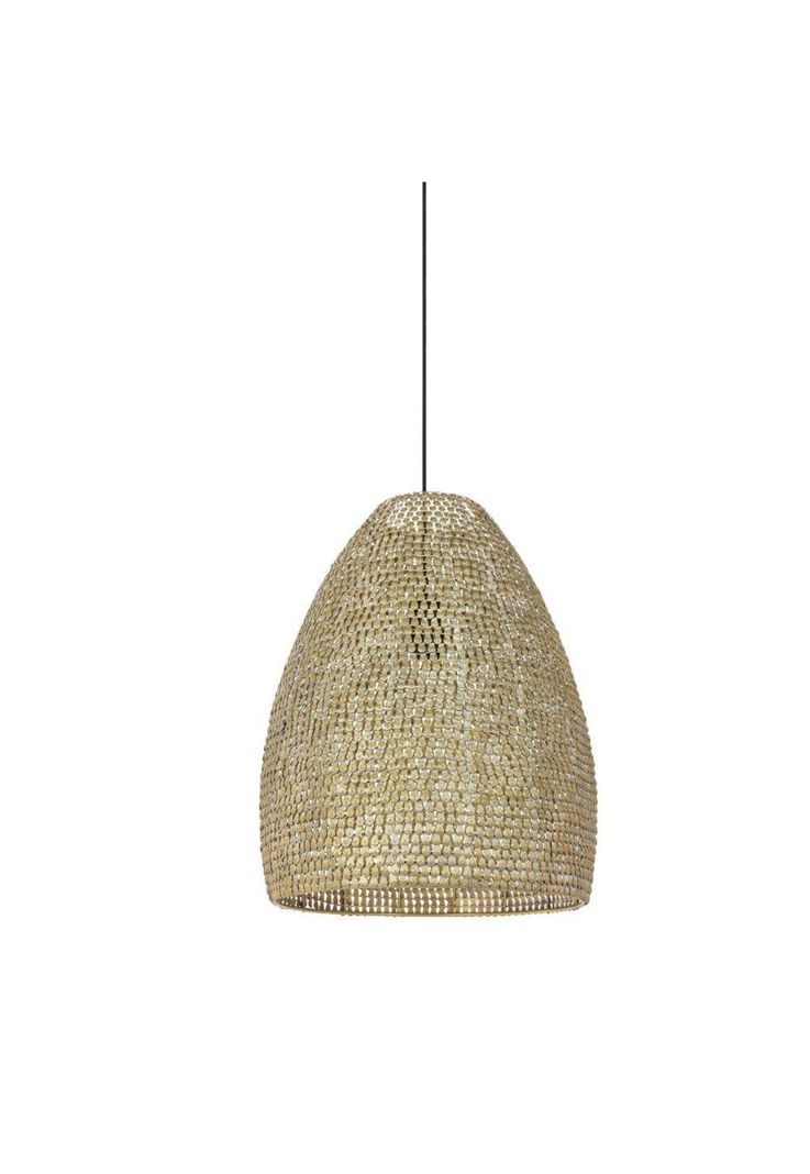 LAMPARA COLGANTE METAL BRONCE 36.5CM-0