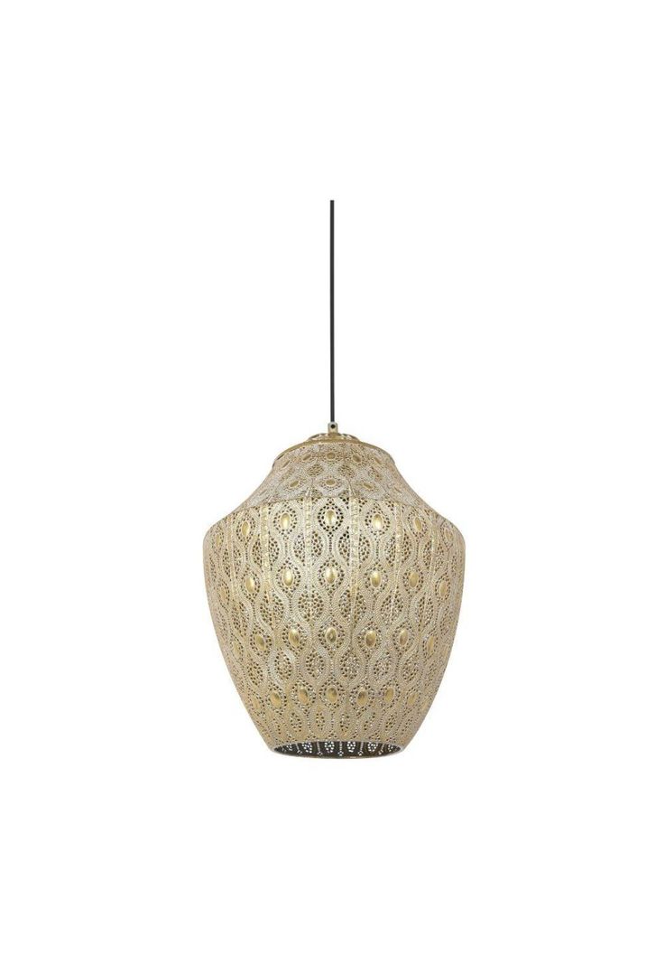 LAMPARA COLGANTE METAL MAADES 30CM-0
