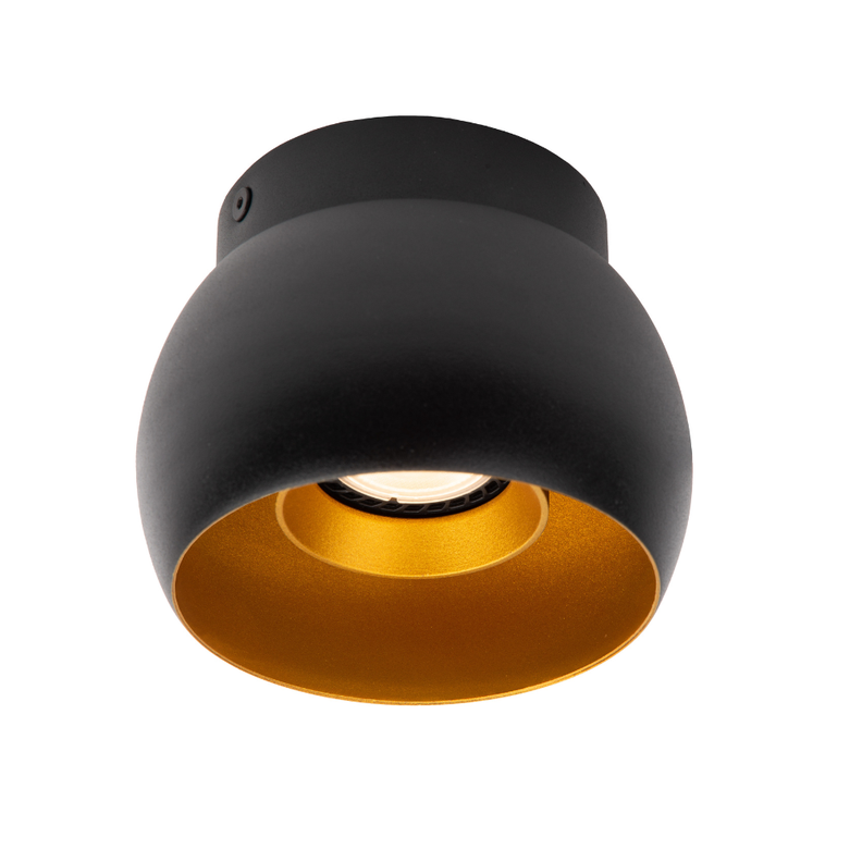 LAMPARA DE TECHO TORBEN NEGRO Ø12,5 1XGU10
