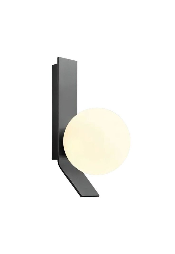 APLIQUE DE PARED NEGRO 1XG9 NEW ORB-0