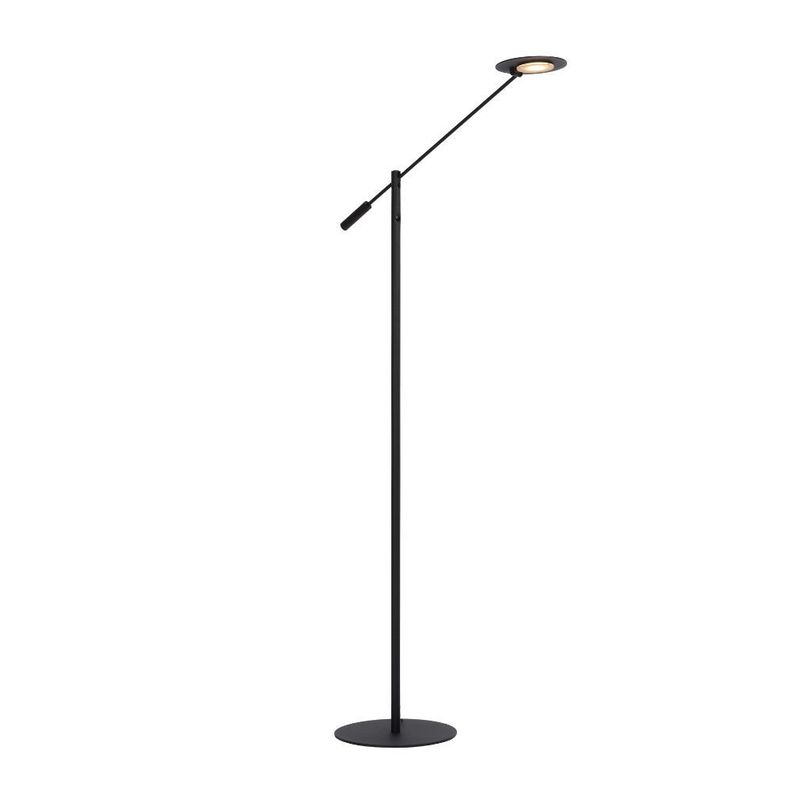 LAMPARA DE PIE ANSELMO NEGRO LED 3000K-0