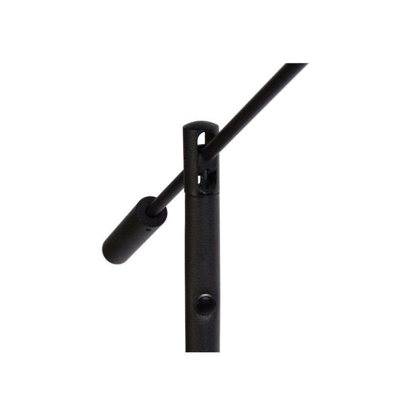 LAMPARA DE PIE ANSELMO NEGRO LED 3000K-2