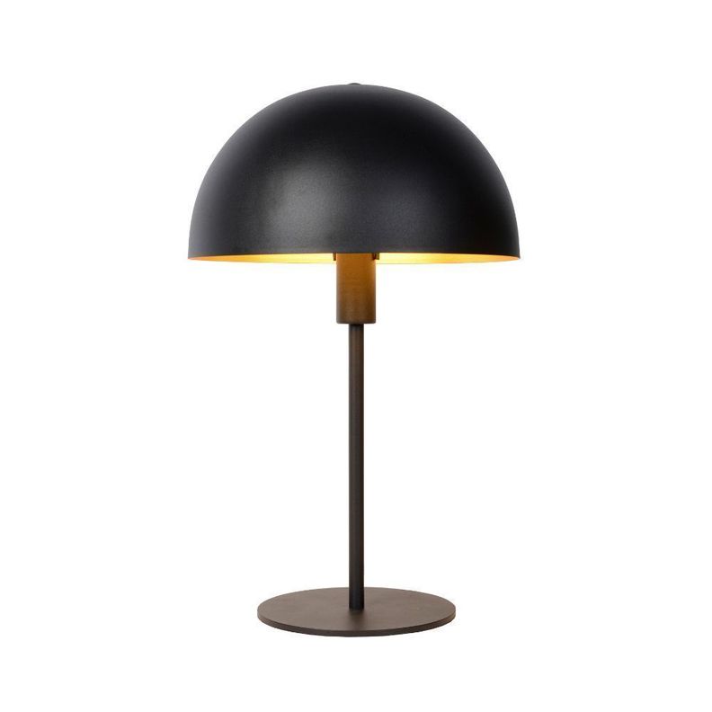 Lampara de Mesa Siemon Negro 1xE14