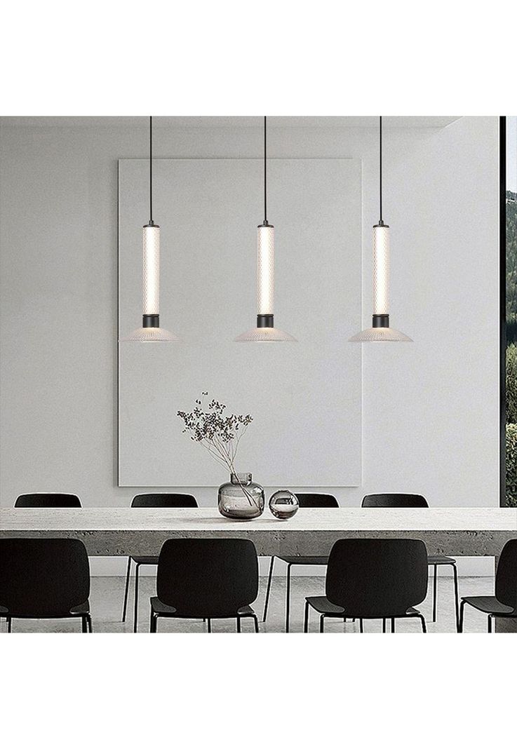 LAMPARA COLGANTE DUNIA VIDRIO LED 3 LUCES-1
