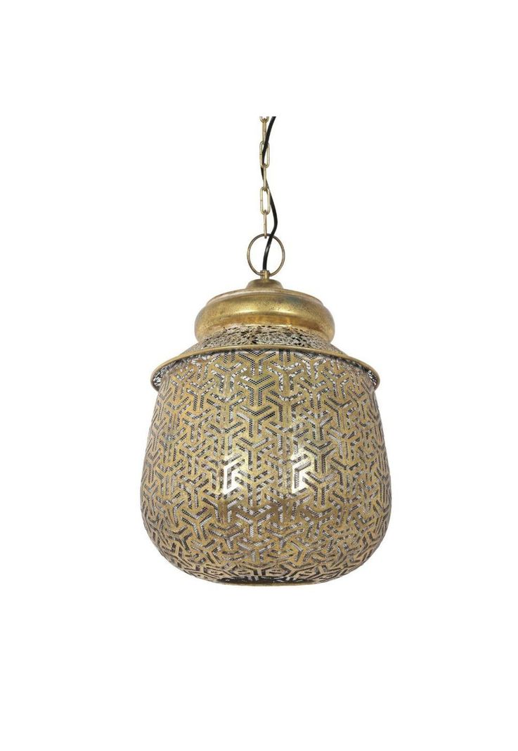 LAMPARA COLGANTE METAL LAVELLO 34CM-0