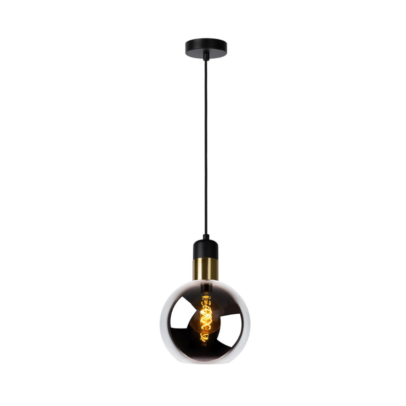 Lampara Colgante Julius 1xE27 Negro