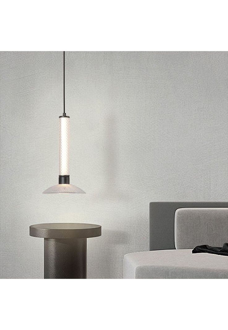 LAMPARA COLGANTE DUNIA VIDRIO LED 1 LUZ-1