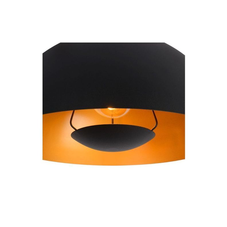 Lámpara Colgante Siemon Negro 1xE27-2