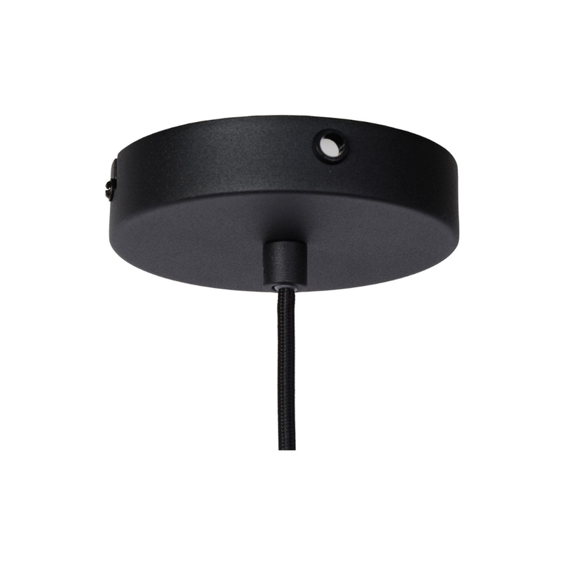 Lámpara Colgante Siemon Negro 1xE27-3