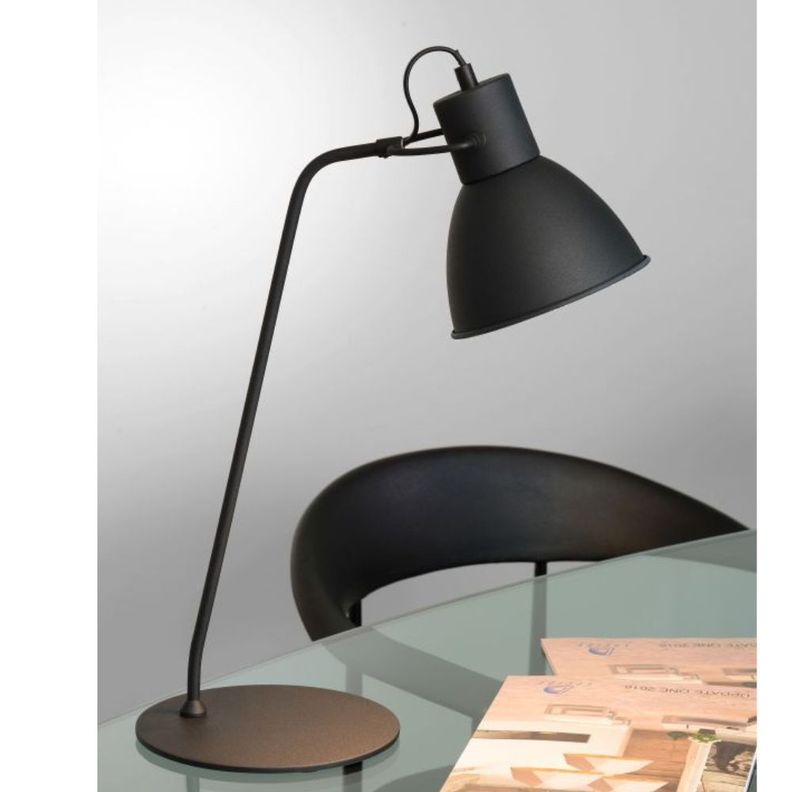 Lámpara de Mesa Shadi Negro 1xE14-1