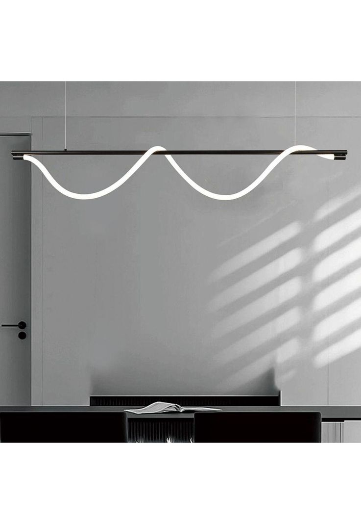 LAMPARA COLGANTE LED ABRUZZO NEGRO-1