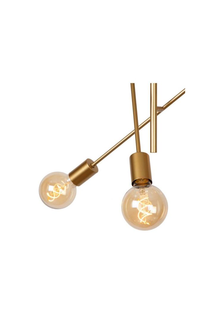 LAMPARA COLGANTE LESTER DORADO MATE 6XE27-2