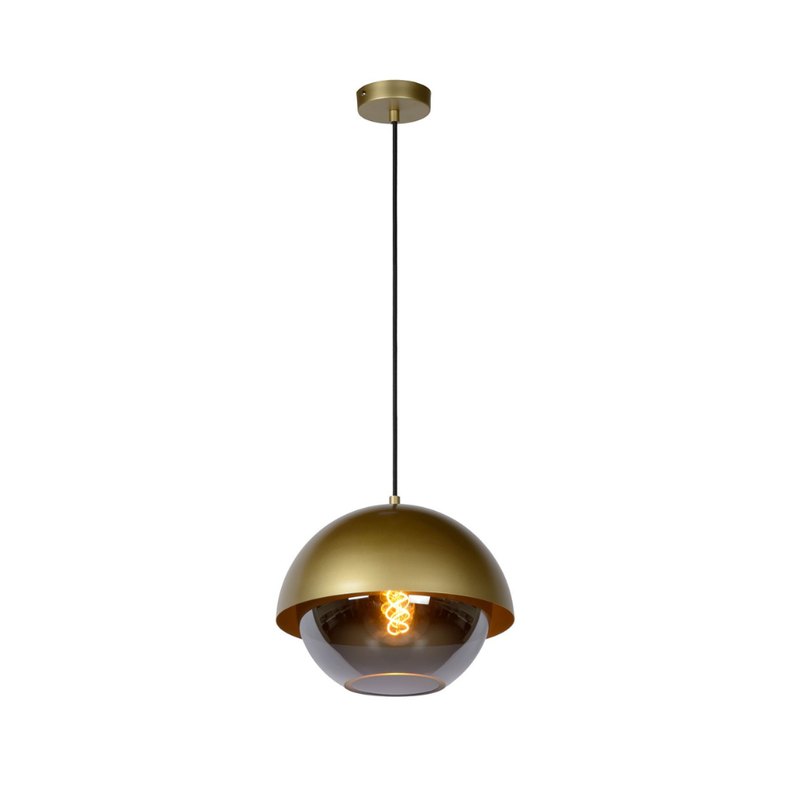 Lámpara Colgante Cooper Dorado 1xE27-0