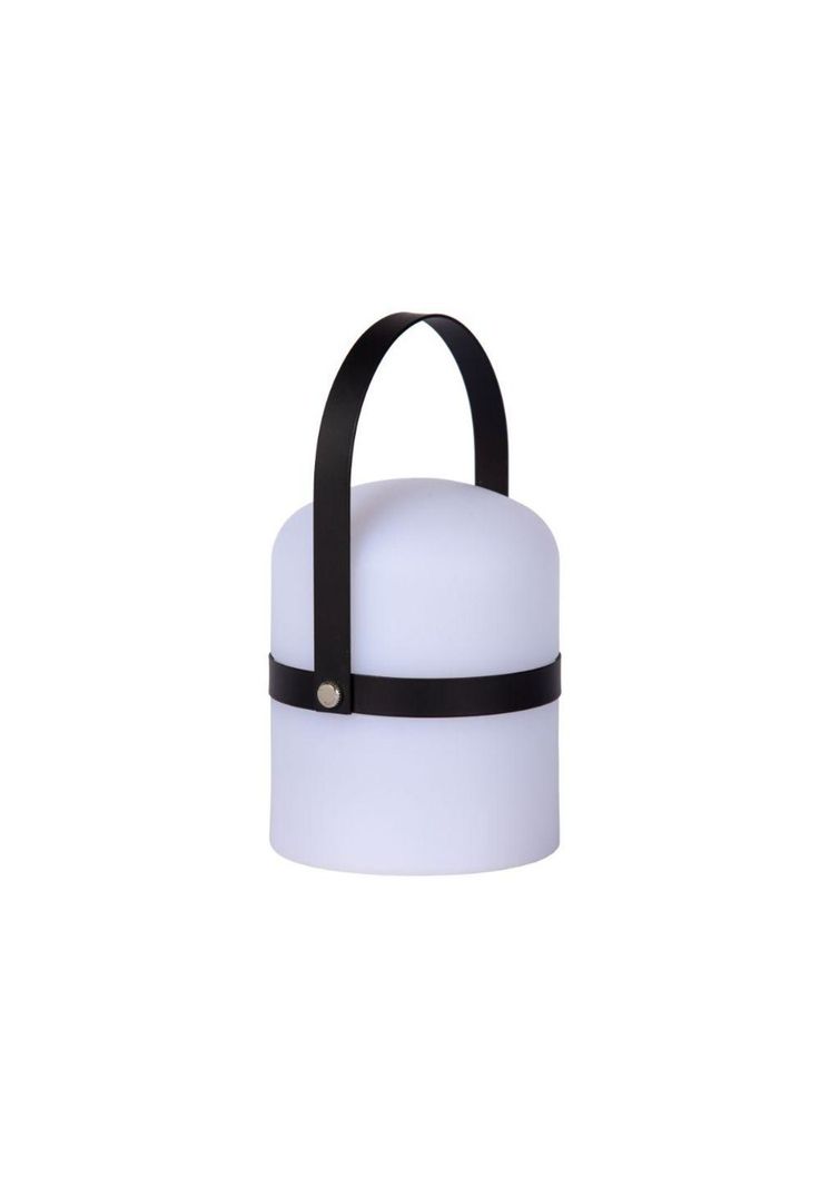 LAMPARA DE MESA MINI JOE LED RECARGABLE NEGRO Ø10CM-2