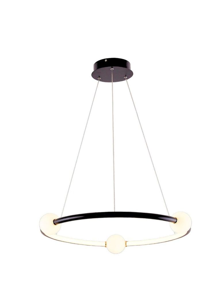 LAMPARA COLGANTE LED LOZZANA NEGRO-0
