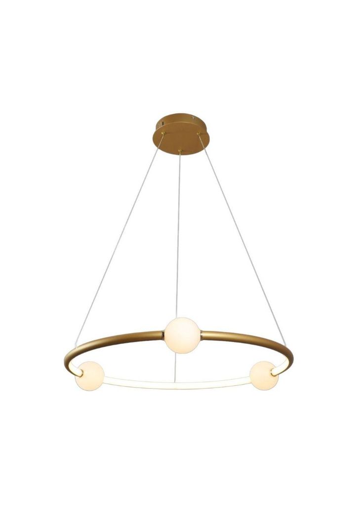 LAMPARA COLGANTE LED LOZZANA DORADO