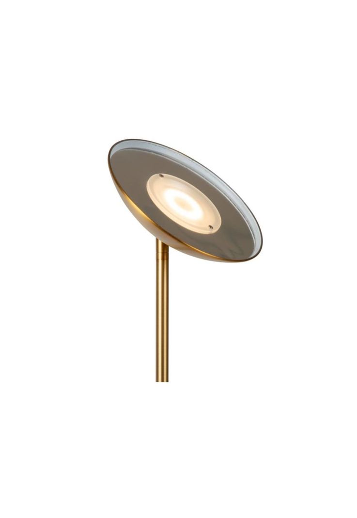 LAMPARA DE PIE ZENITH DORADO RECTA 20W-3000K-1