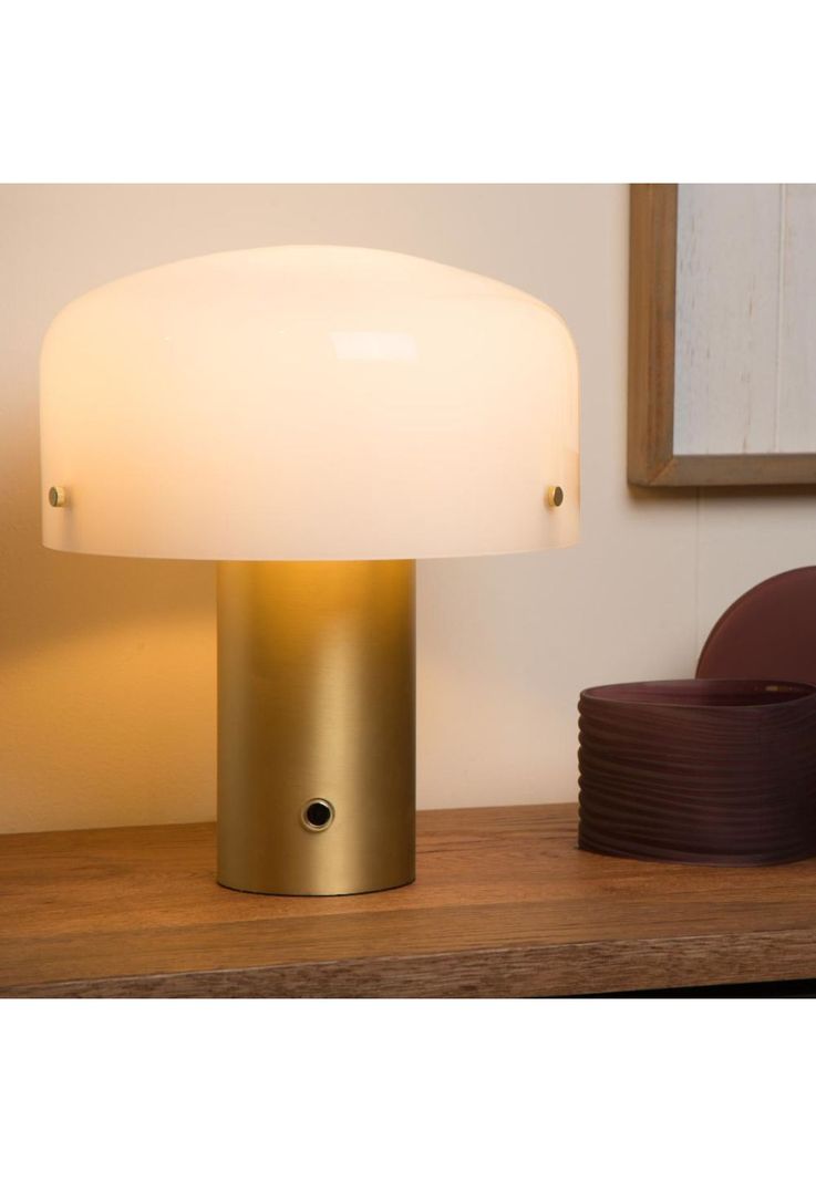 LAMPARA DE MESA TIMON DORADO 1xE27-1