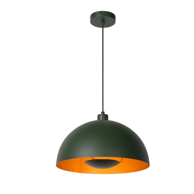 Lámpara Colgante Siemon Verde 1xE27-0