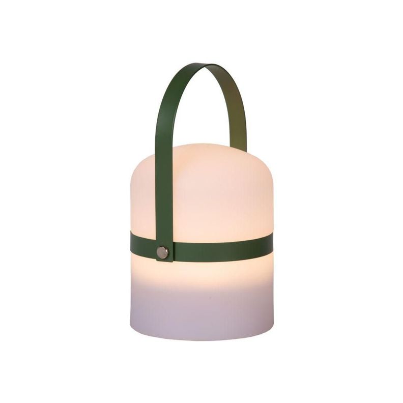 LAMPARA DE MESA MINI JOE LED RECARGABLE VERDE 10CM