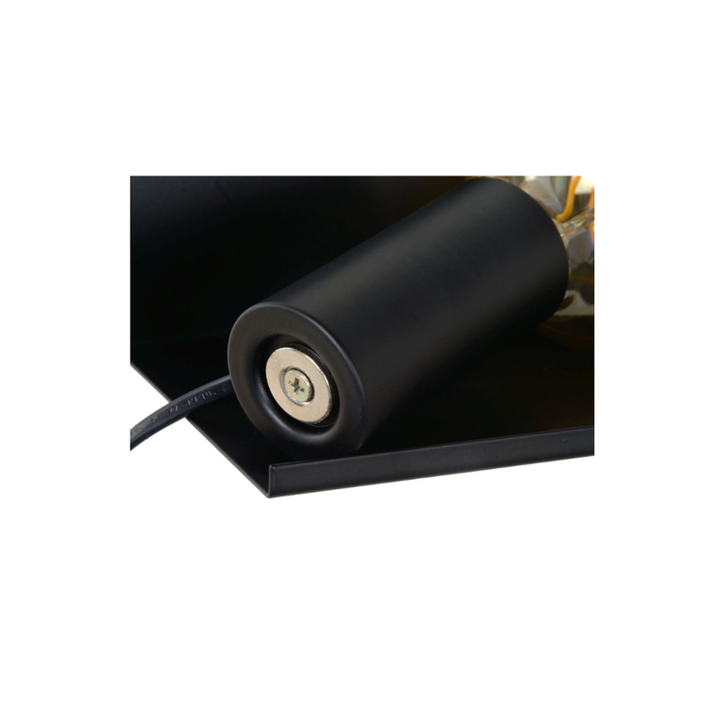 Aplique Sebo Negro 1XE27-3