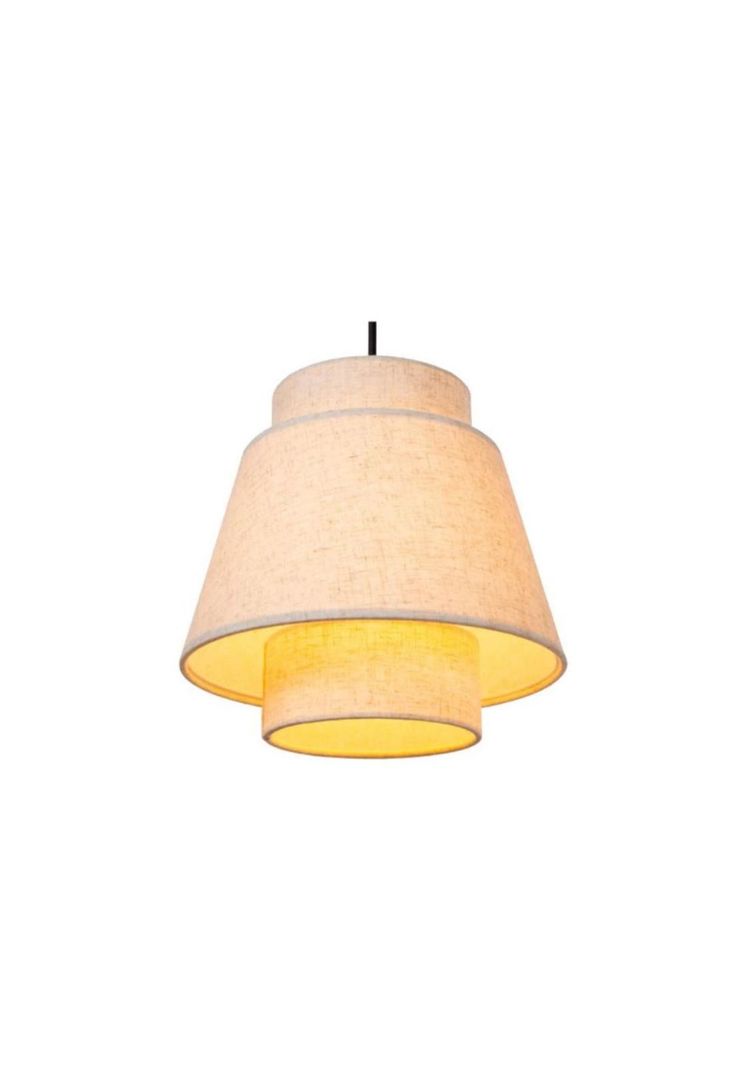 LAMPARA COLGANTE TRIBUTE BEIGE 3xE27-3