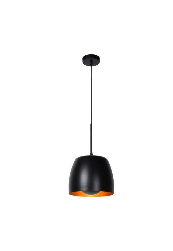 LAMPARA COLGANTE NOLAN NEGRO 1XE27-0
